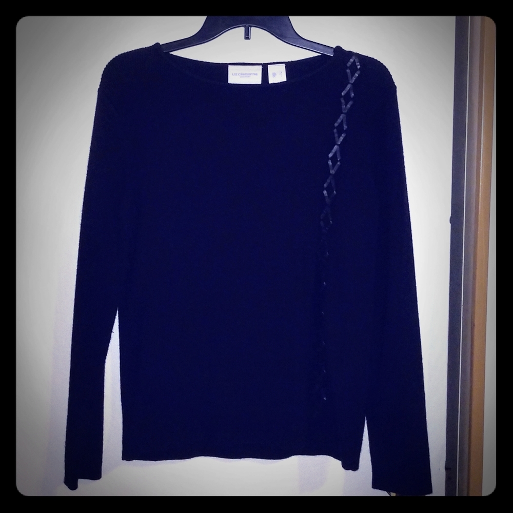 🖤 Liz Claiborne Lizsport Sweater Size Small 🖤